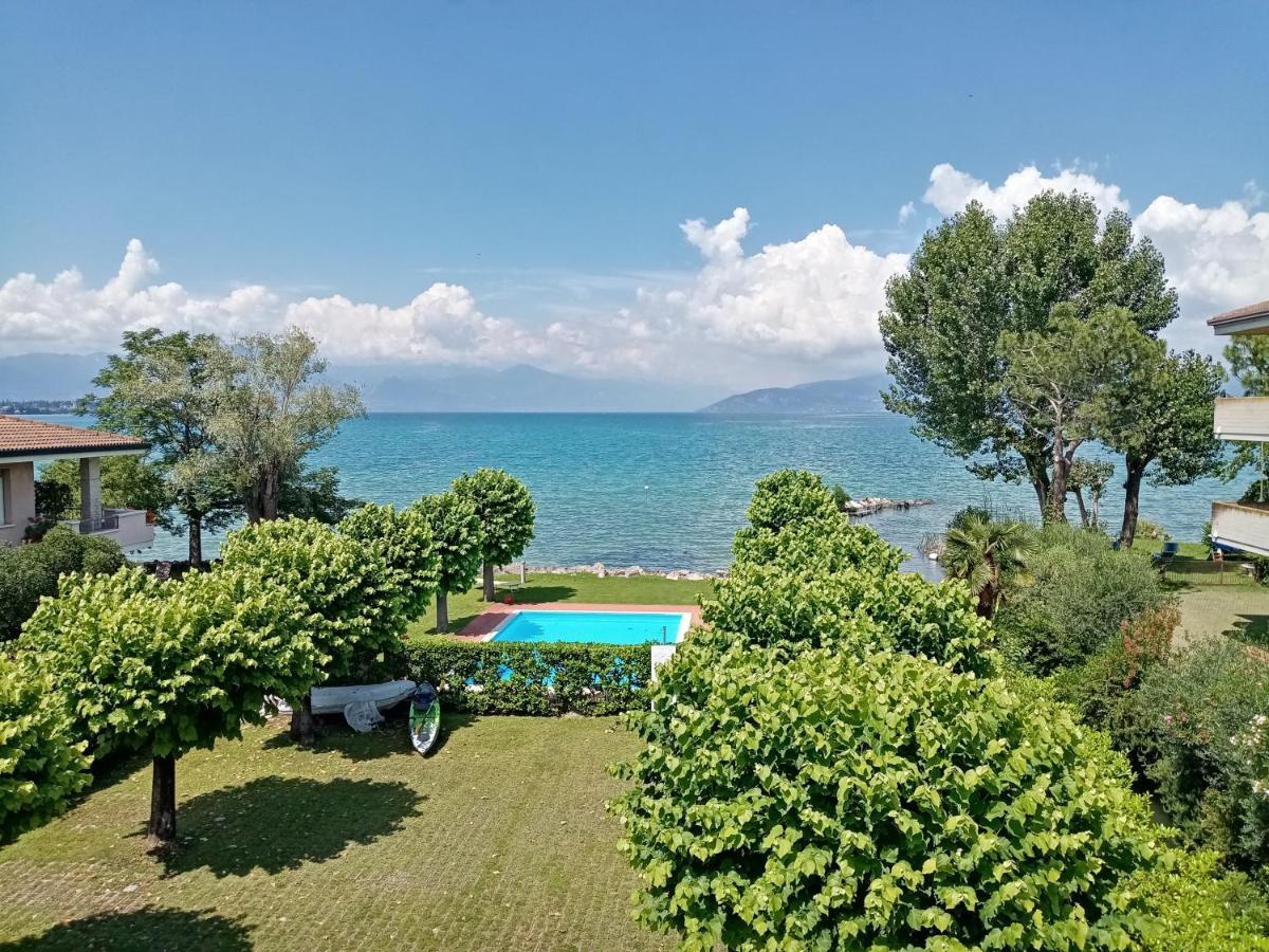 Casa Lugana 15 - Monolocale Con Piscina Fronte Lago Sirmione Exterior foto